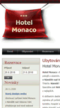 Mobile Screenshot of hotel-monaco.cz